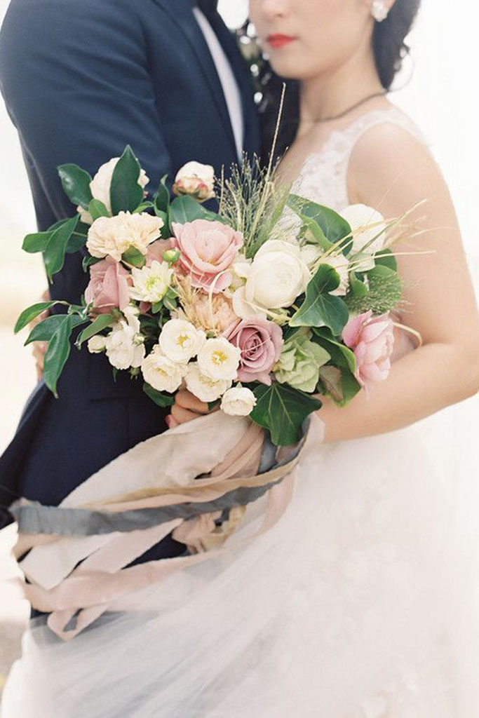 40 свадебных букетов с длинными лентами – Oh My Wed Day