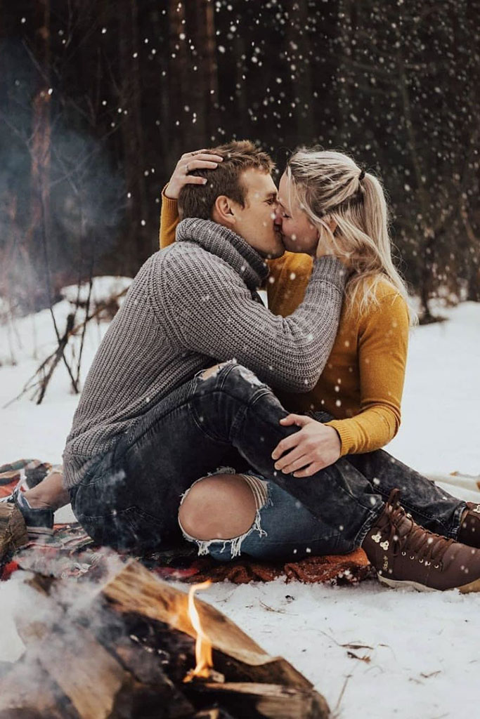 Celebrate Your Love: 8 идей для зимней лав-стори – Oh My Wed Day